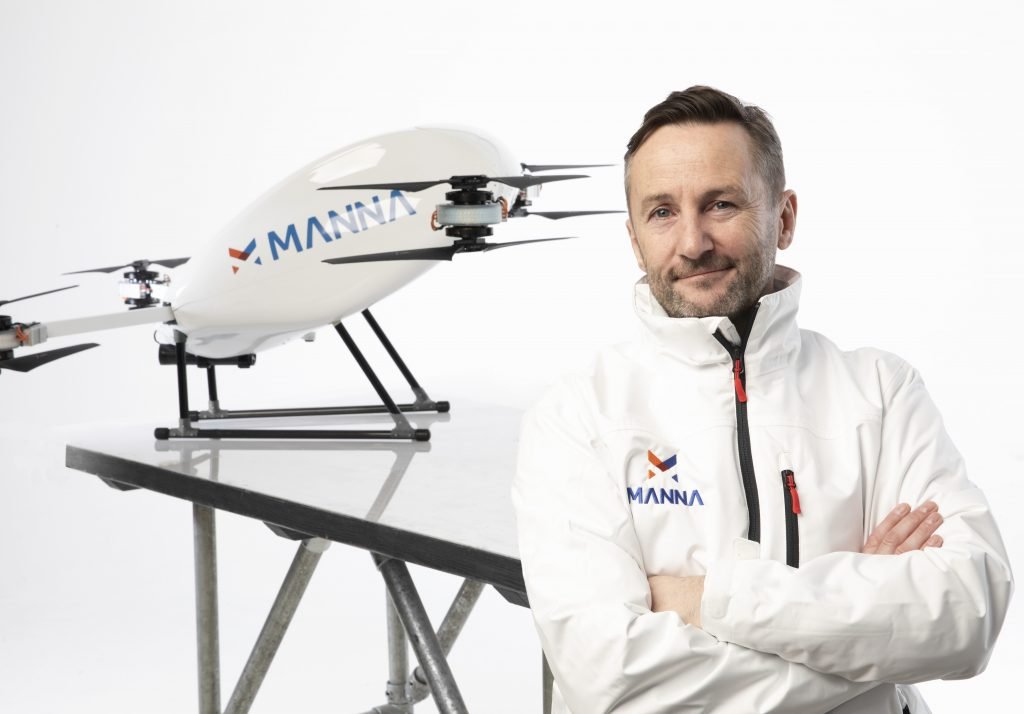 Bobby Healy, founder of Manna Aero